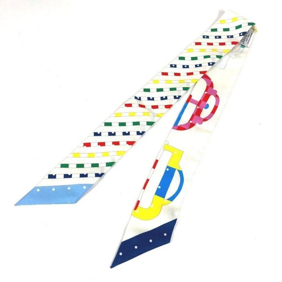 HERMES Twilly Twilly Band Scarf Scarf silk Twilly Twilly - Picture 2 of 13